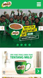 Mobile Screenshot of milo.com.my