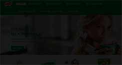 Desktop Screenshot of milo.com.au